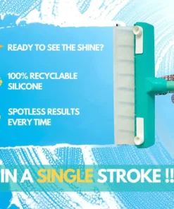 Techeaks Recyclable Silicone Window Squeegee Kit