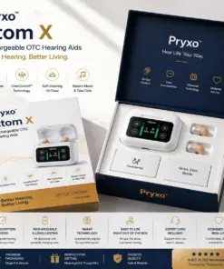 Pryxo™ Atom X Smart Hearing Aids — Hear Clearly, Feel Confident Again