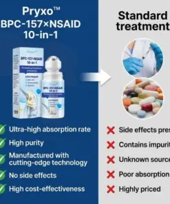 Pryxo® BPC-157 × NSAID 10-in-1 Penetrating Greaseless Arthritis Gel