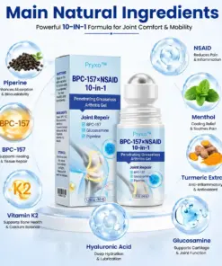 Pryxo® BPC-157 × NSAID 10-in-1 Penetrating Greaseless Arthritis Gel