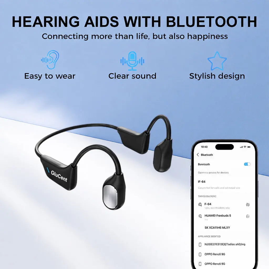 Pryxo® Bone Conduction Smart Hearing Headphones