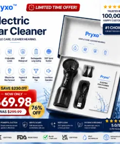 Pryxo™ Electric Ear Cleaner — Keep Your Ears Clean & Hear Every Sound Clearly
