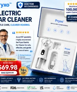 Pryxo™ Electric Ear Cleaner — Keep Your Ears Clean & Hear Every Sound Clearly