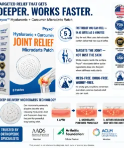 Pryxo™ Hyaluronic Joint Relief Microneedle Patch