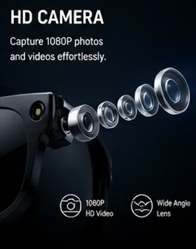 Pryxo™- Smart Glasses-Speak naturally in 100+ languages without taking out your phone