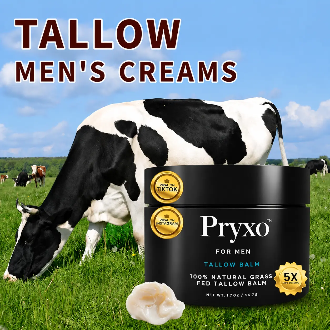 Pryxo™Men’s Tallow Wrinkle Balm
