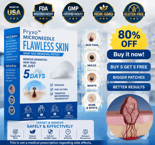Pryxo™ 2-in-1 Microneedle & Hydrocolloid Patch
