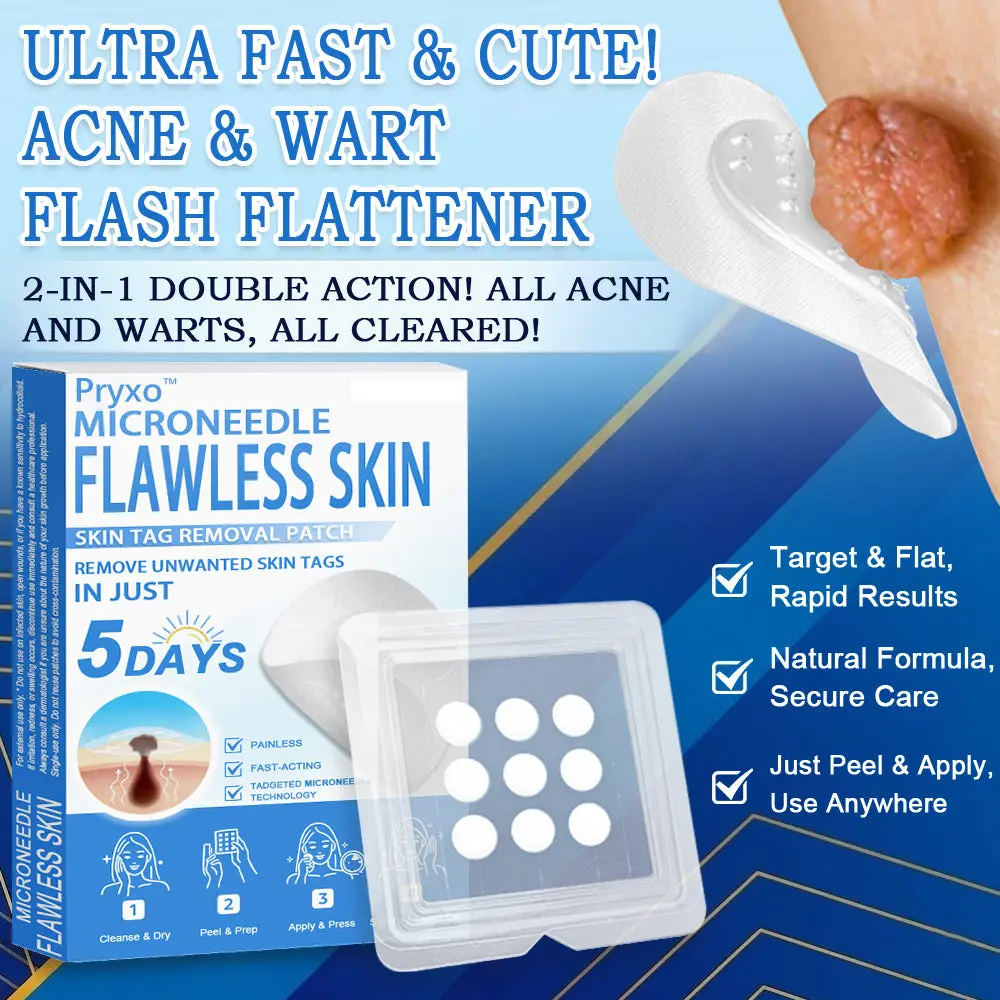 Pryxo™ 2-in-1 Microneedle & Hydrocolloid Patch