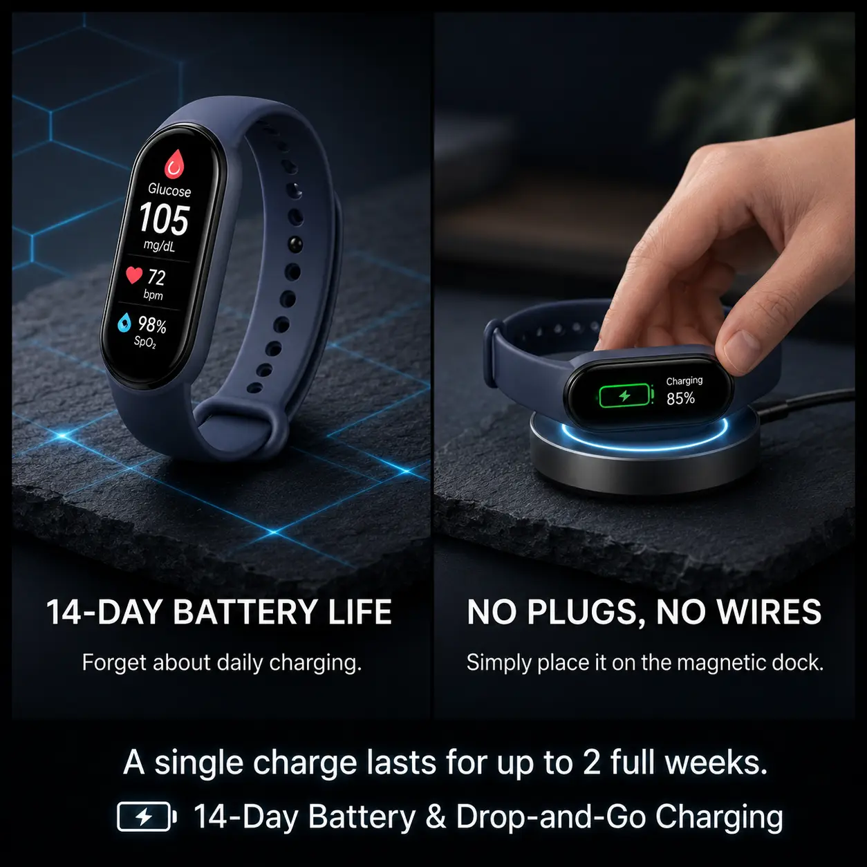Pryxo™ M9 Non-Invasive Smart Band