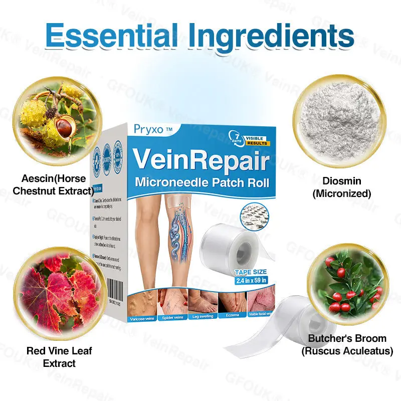 Pryxo™ VeinRepair Microneedle Patch Roll