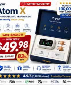 2026 PRYXO Atom X PRO— Invisible + AI Noise Reduction