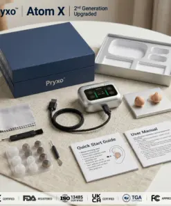 2026 PRYXO Atom X PRO— Invisible + AI Noise Reduction