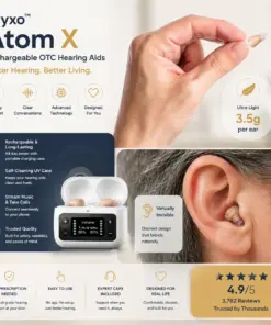 2026 PRYXO Atom X PRO— Invisible + AI Noise Reduction